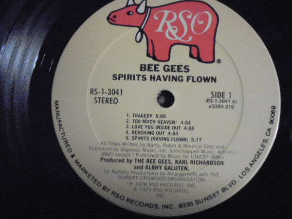 Bee Gees : Spirits Having Flown (LP, Album)