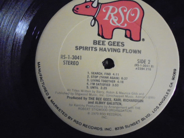 Bee Gees : Spirits Having Flown (LP, Album)