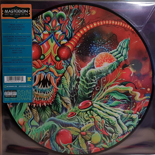 Mastodon : Once More 'Round The Sun (2xLP, Album, Pic, RP)