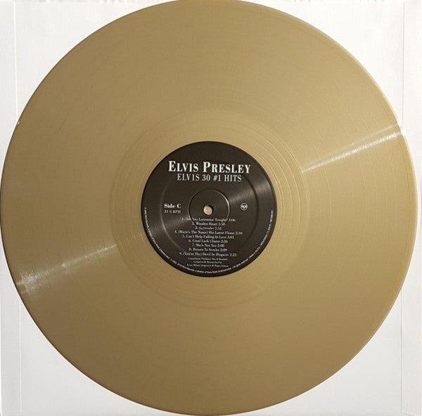 Elvis Presley : ELV1S 30 #1 Hits (2xLP, Comp, Ltd, Gol)