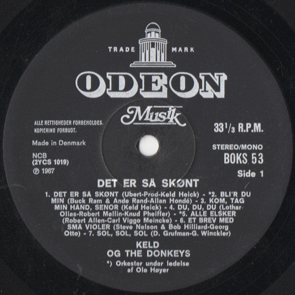 Keld & The Donkeys : Det Er Så Skønt (LP)