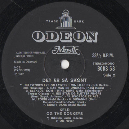 Keld & The Donkeys : Det Er Så Skønt (LP)