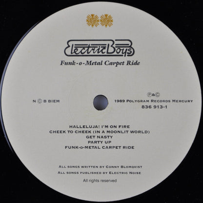Electric Boys : Funk-o-Metal Carpet Ride (LP, Album, Car)