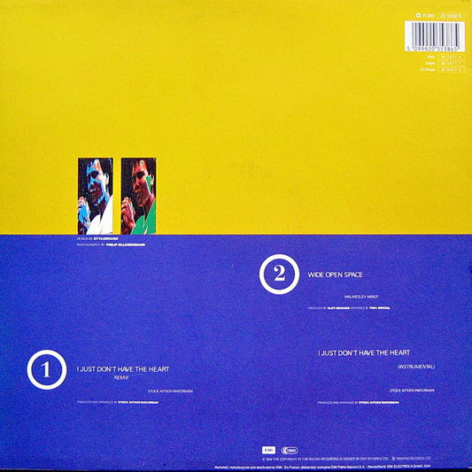 Cliff Richard : I Just Don't Have The Heart (Remix) (12", Maxi)