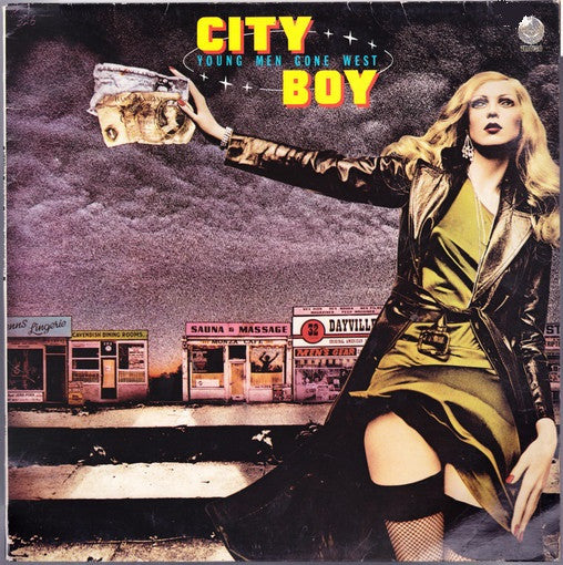 City Boy : Young Men Gone West (LP, Album)