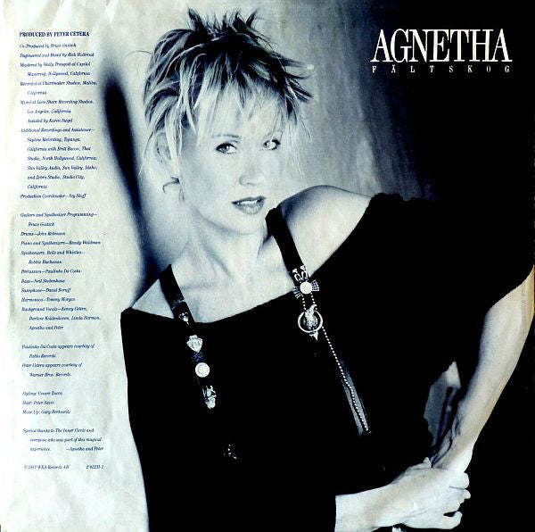 Agnetha Fältskog : I Stand Alone (LP, Album)