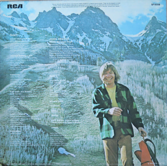 John Denver : Rocky Mountain High (LP, Album)