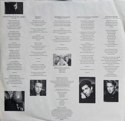 Johnny Hates Jazz : Turn Back The Clock (LP, Album)