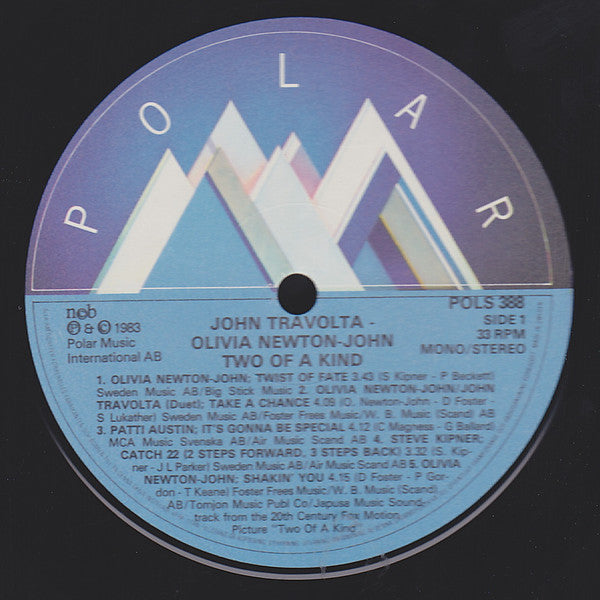 Various : Two Of A Kind - Music From The Original Motion Picture Soundtrack (LP, Gat)