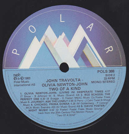 Various : Two Of A Kind - Music From The Original Motion Picture Soundtrack (LP, Gat)