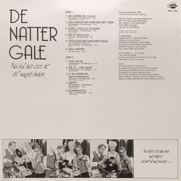 De Nattergale : Nu Ka' Det Vist Ik' Bli' Meget Bedre (LP, Album)
