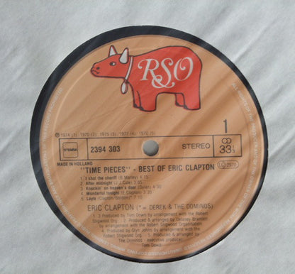 Eric Clapton : Time Pieces - The Best Of Eric Clapton (LP, Comp)