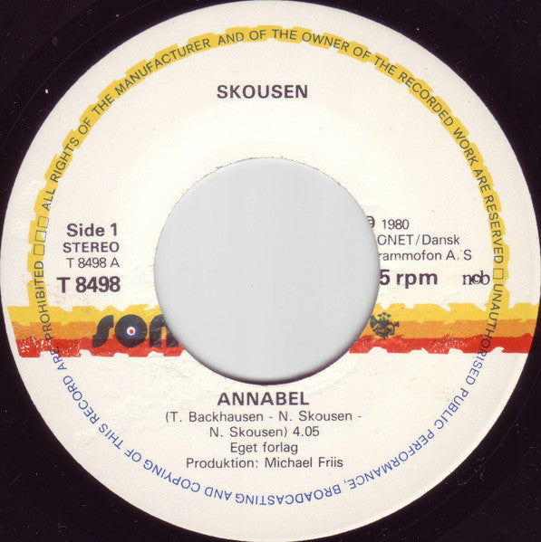 Skousen* : Annabel (7", Single, Lar)