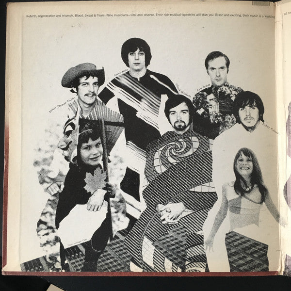 Blood, Sweat And Tears : Blood, Sweat And Tears (LP, Album, RE)