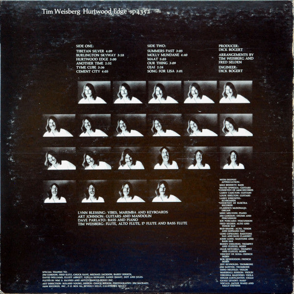 Tim Weisberg : Hurtwood Edge (LP, Album, RP, Mon)