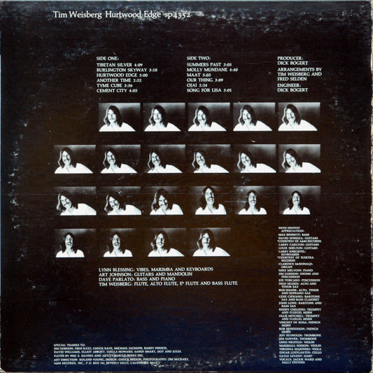 Tim Weisberg : Hurtwood Edge (LP, Album, RP, Mon)