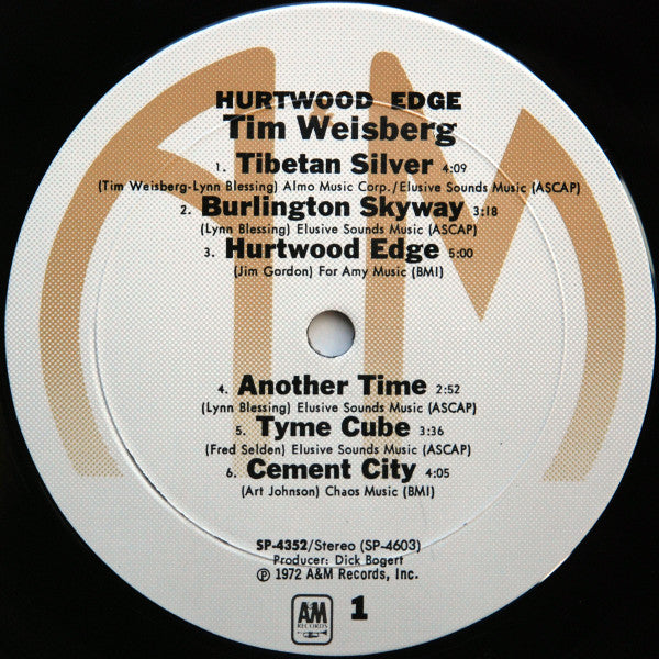 Tim Weisberg : Hurtwood Edge (LP, Album, RP, Mon)