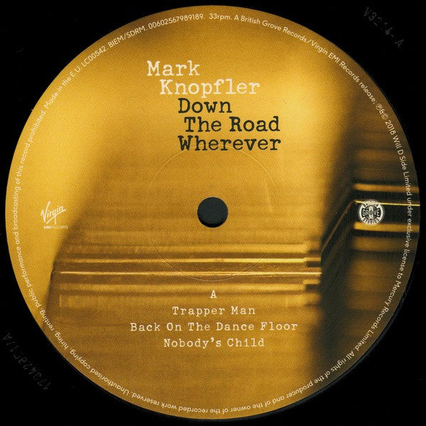 Mark Knopfler : Down The Road Wherever (2xLP, Album)