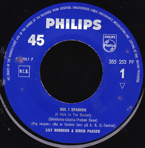 Dirch Passer : Hul I Spanden (7")