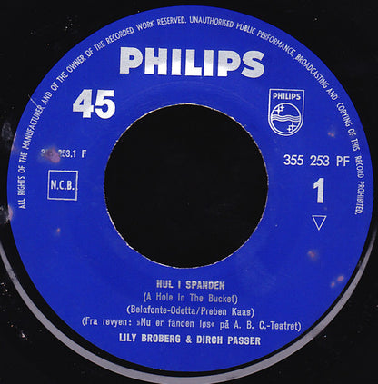 Dirch Passer : Hul I Spanden (7")