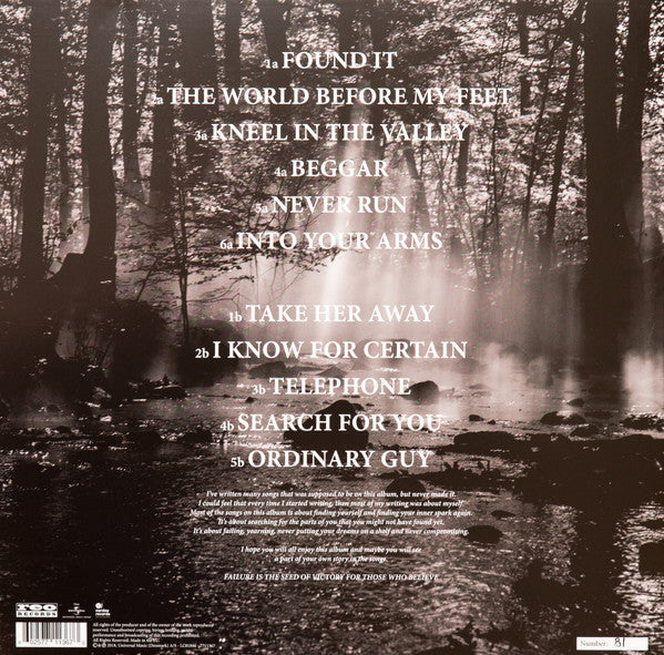 Jacob Dinesen : Found It (LP, Album, Ltd, Num, Blu)