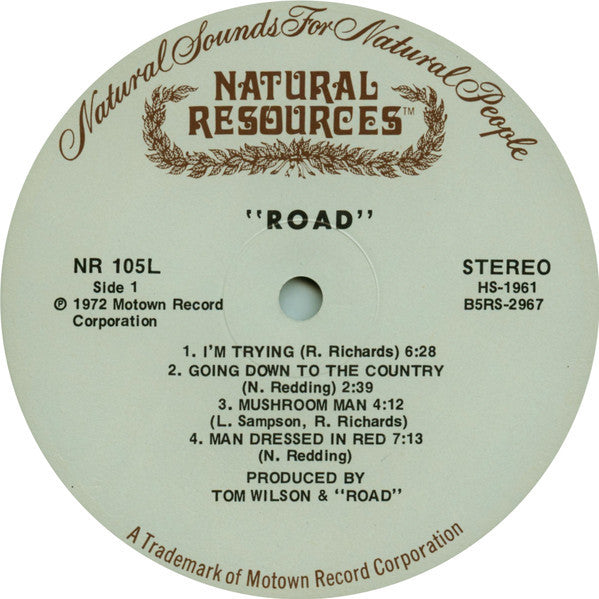 Road (5) : Road (LP, Album, UNI)