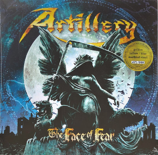 Artillery (2) : The Face Of Fear (LP, Album, Ltd, Num, Gol)