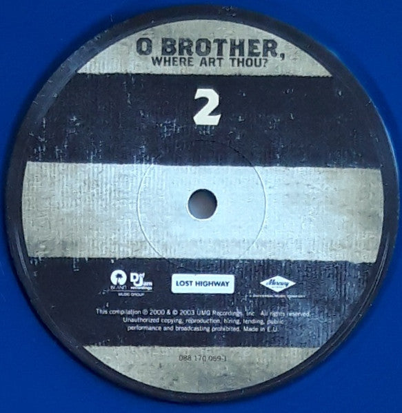 Various : O Brother, Where Art Thou? (Music From A Film By Joel Coen & Ethan Coen) (2xLP, Comp, Ltd, RE, Blu)