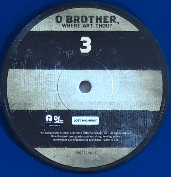 Various : O Brother, Where Art Thou? (Music From A Film By Joel Coen & Ethan Coen) (2xLP, Comp, Ltd, RE, Blu)