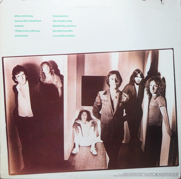 Foreigner : Head Games (LP, Album, Eur)