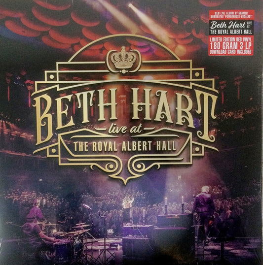 Beth Hart : Live At The Royal Albert Hall  (3xLP, Album, Ltd, Red)