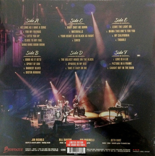 Beth Hart : Live At The Royal Albert Hall  (3xLP, Album, Ltd, Red)