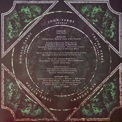 Obituary : Obituary (LP, Album, Ltd, RE, Cle)