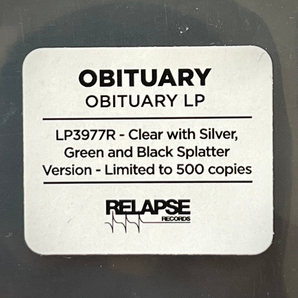 Obituary : Obituary (LP, Album, Ltd, RE, Cle)