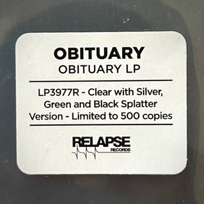 Obituary : Obituary (LP, Album, Ltd, RE, Cle)