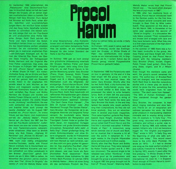 Procol Harum : Pop History Vol. 28 (2xLP, Comp)