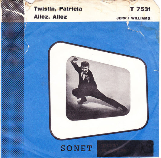 Jerry Williams (3) : Twistin, Patricia /  Allez, Allez (7", Single)