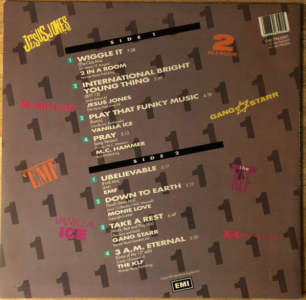 Various : Extended Dance Mix 1 (LP, Comp)