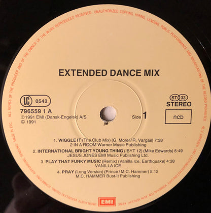 Various : Extended Dance Mix 1 (LP, Comp)