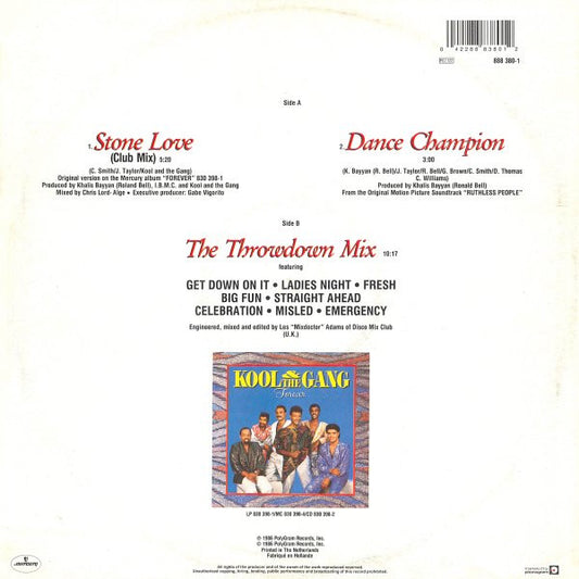 Kool & The Gang : Stone Love (Club Mix) (12", EP)