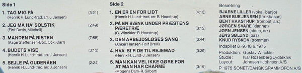 Liller* & Papa Bue's Viking Jazzband* : Man Kan Vel Ikke Gøre For At Man Har Charme (LP, Album)