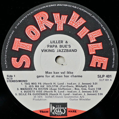 Liller* & Papa Bue's Viking Jazzband* : Man Kan Vel Ikke Gøre For At Man Har Charme (LP, Album)