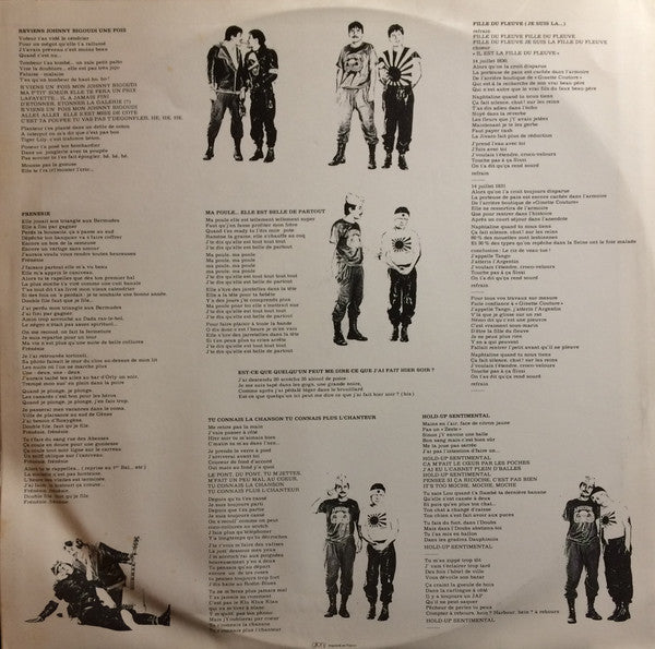 Bergman & Vanhouten Et Les Epatants : "Collures" (LP, Album)