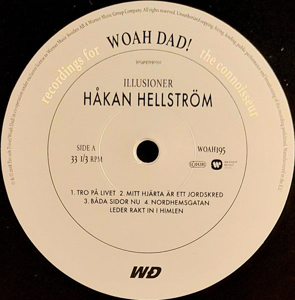 Håkan Hellström : Illusioner (LP, Album)