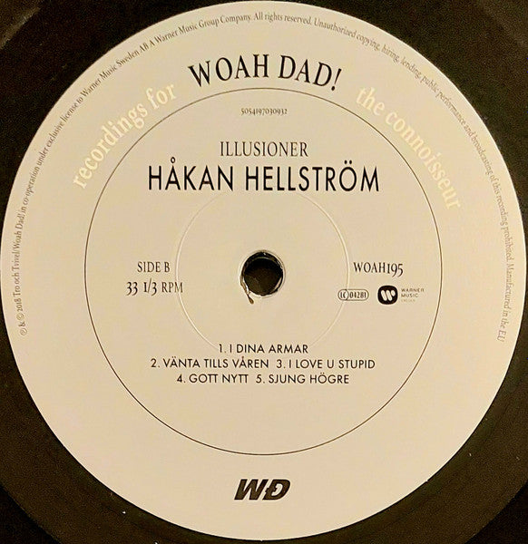 Håkan Hellström : Illusioner (LP, Album)