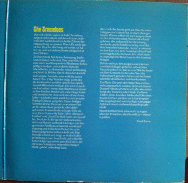 The Tremeloes : The Golden Era Of Pop Music (2xLP, Comp, Gat)