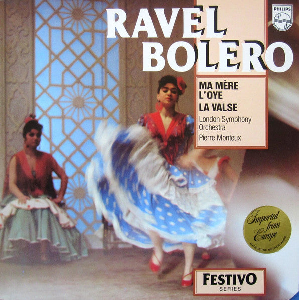 Ravel*, London Symphony Orchestra, Pierre Monteux : Boléro / Ma Mère L'Oye / La Valse (LP, Album, RE)