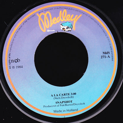Snapshot (2) : A La Carte (7", Single)