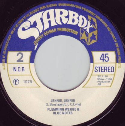 Flemming Werge Og Blue Notes : Hvad Har Du Under Blusen, Ruth? (7", Single)