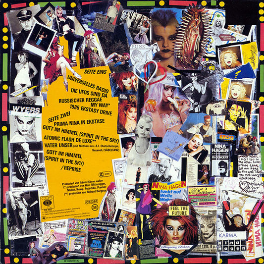 Nina Hagen : In Ekstase (LP, Album, Red)